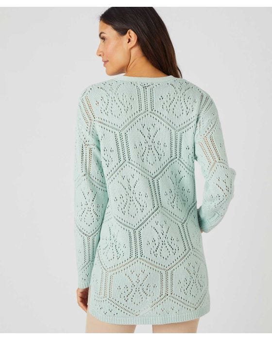 Damart Longline Cardigan