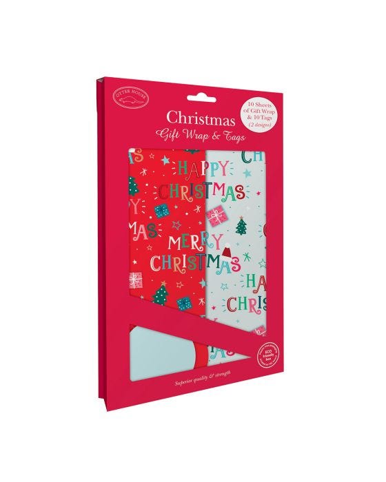 Damart Merry Christmas Bumper Gift Wrap