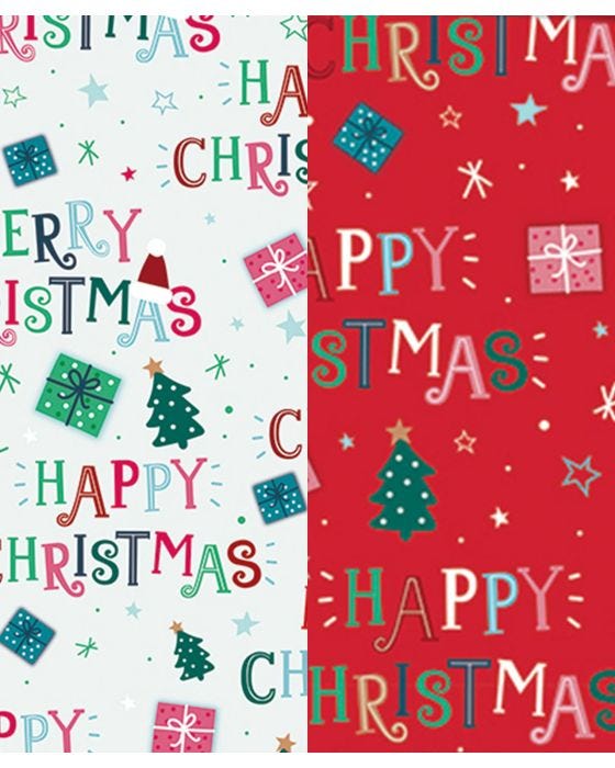 Damart Merry Christmas Bumper Gift Wrap