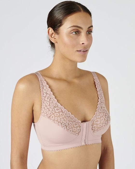 Damart Non-wired Open-front Bra