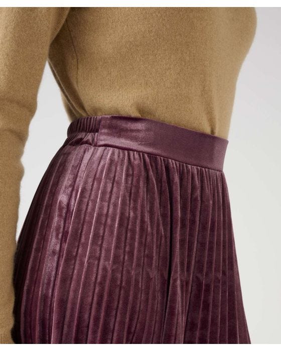 Damart Ombre Pleated Skirt