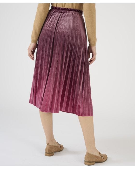 Damart Ombre Pleated Skirt