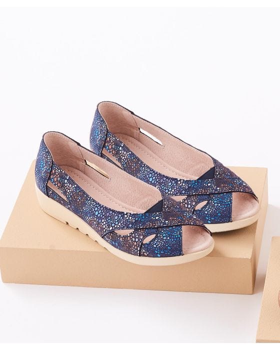 Damart Open Toe Shoe