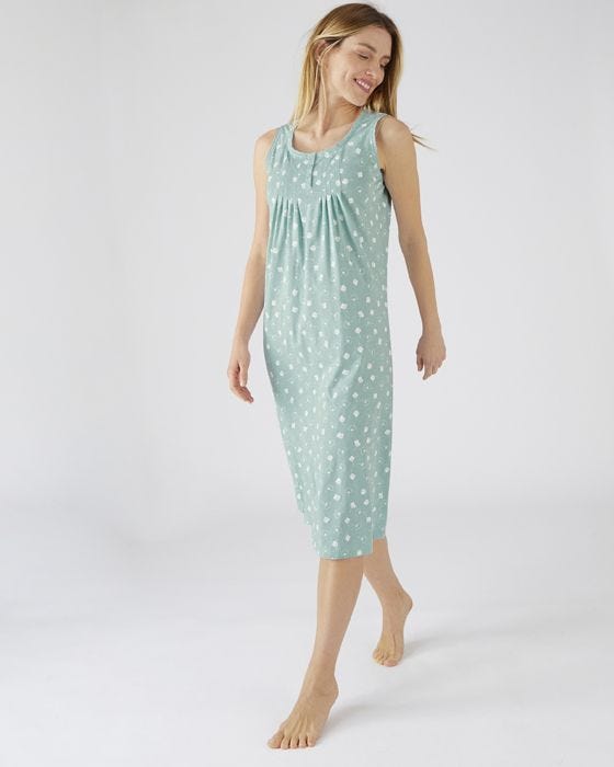 damart Pack of 2 - Sleeveless Cotton Nightdresses