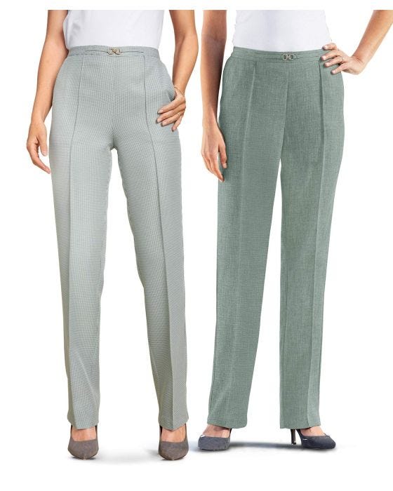 Damart Pack Of 2 Snaffle Trousers