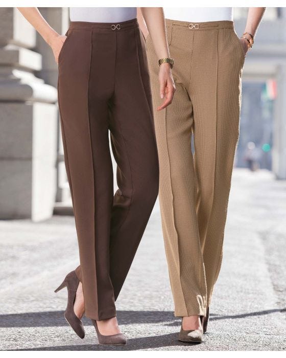 damart Pack of 2 Snaffle Trousers