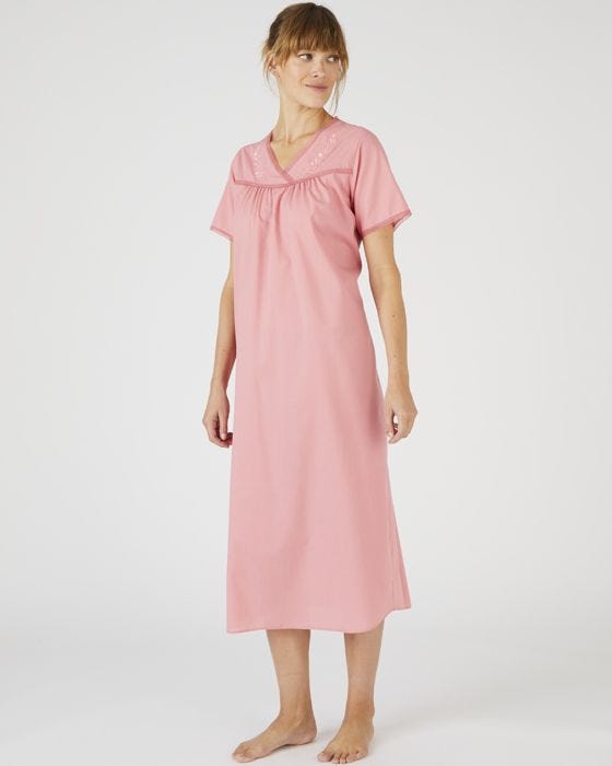 damart Pack of 2 V-Neck Nightdresses