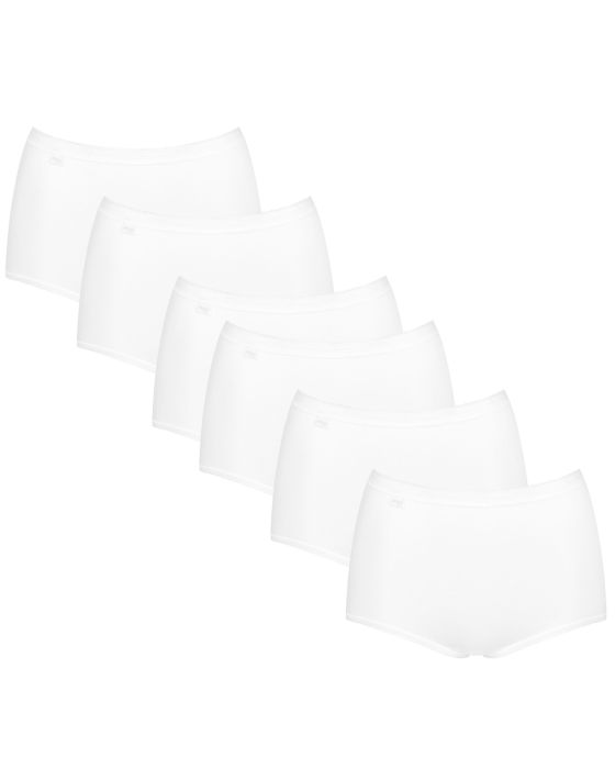 damart Pack of 6 Sloggi Basic Maxi Briefs