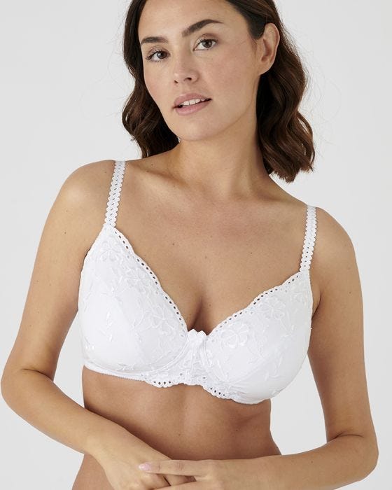 damart Padded Cotton Rich Bra