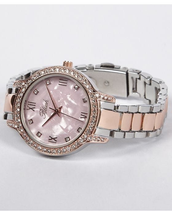 Damart Pink Bracelet Watch