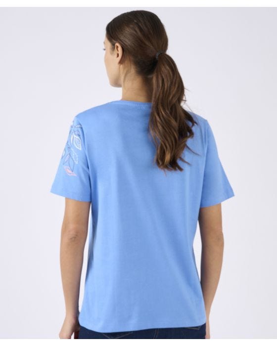 Damart Placement Print T-shirt