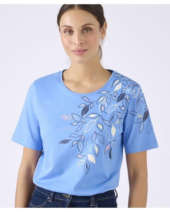 Damart Placement Print T-shirt