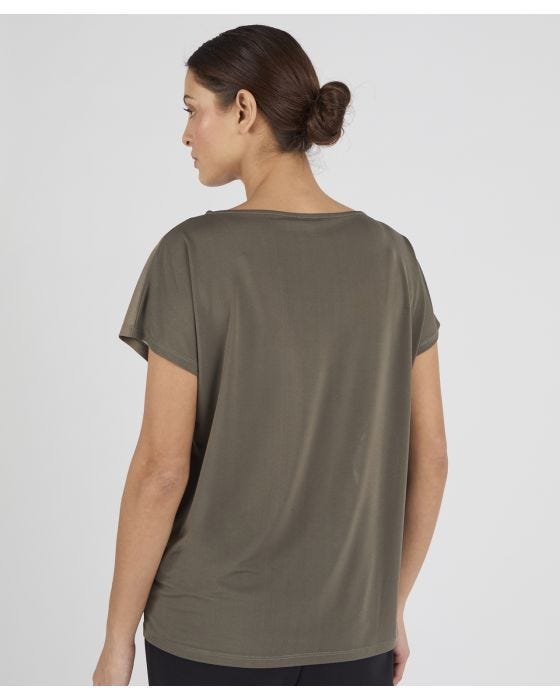 Damart Placement Print Top