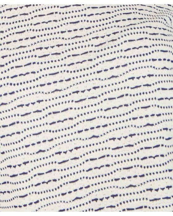 Damart Pleat Sleeve Print T-shirt