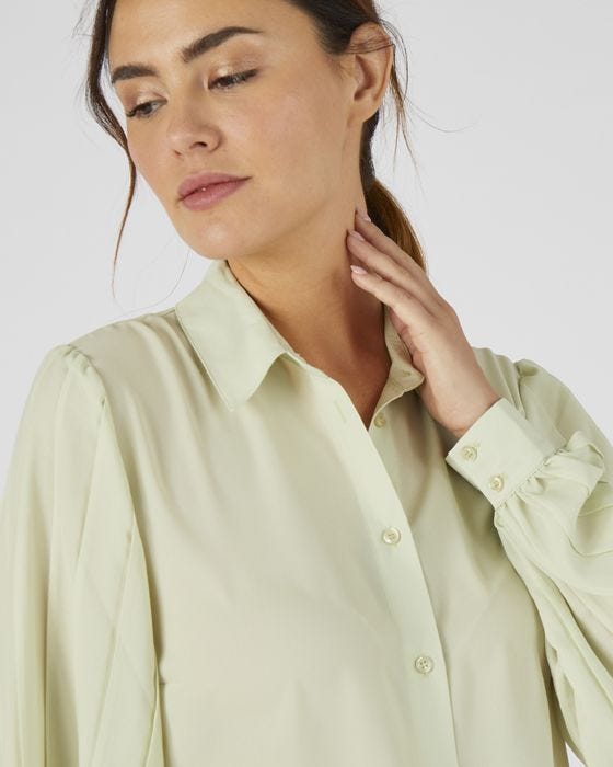Damart Pleated Detailing Blouse