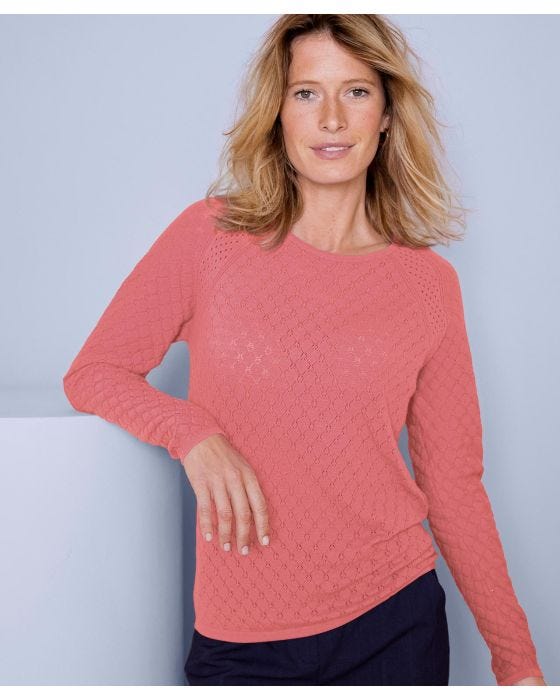 damart Pointelle Jumper