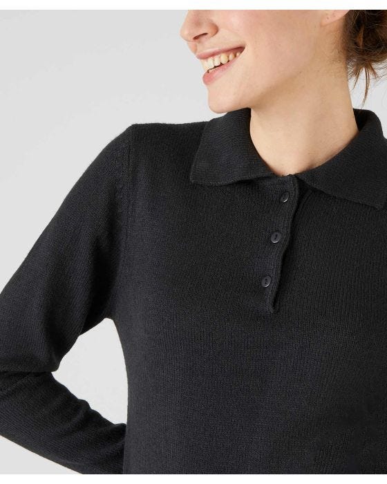 Damart Polo Collar Jumper