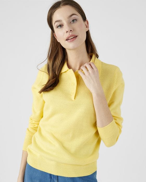 damart Polo Collar Jumper
