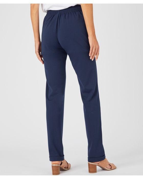 Damart Ponte Tapered-leg Jersey Trousers