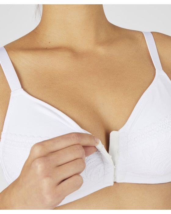 Damart Post Surgery Front-fastening Bra
