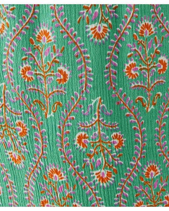 Damart Print Crinkle Trousers