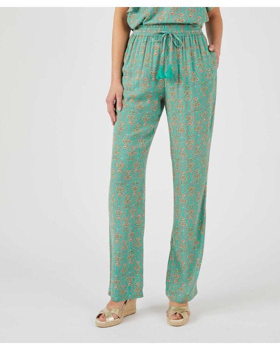damart Print Crinkle Trousers