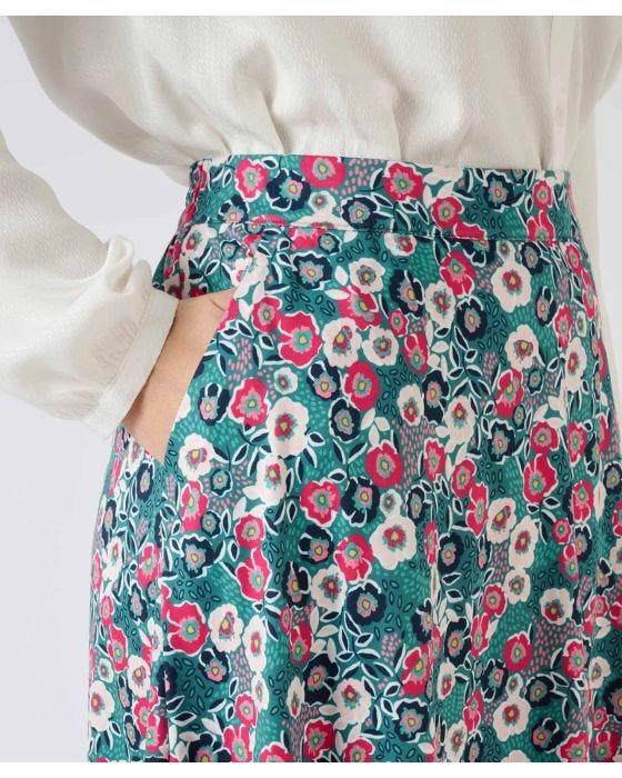 Damart Print Jersey Skirt
