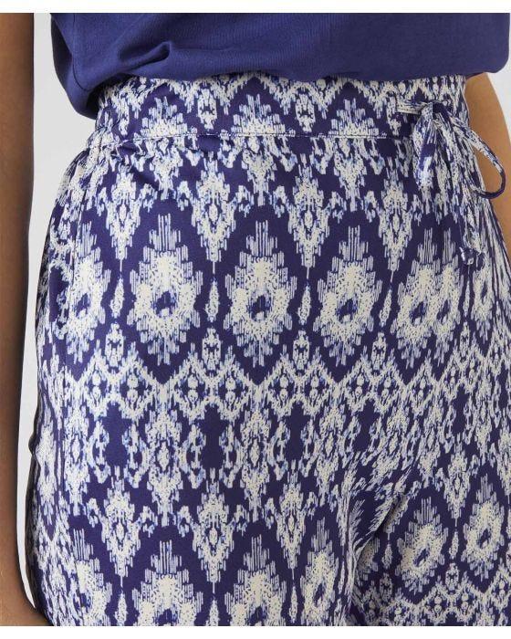 Damart Print Jersey Tapered-leg Trousers