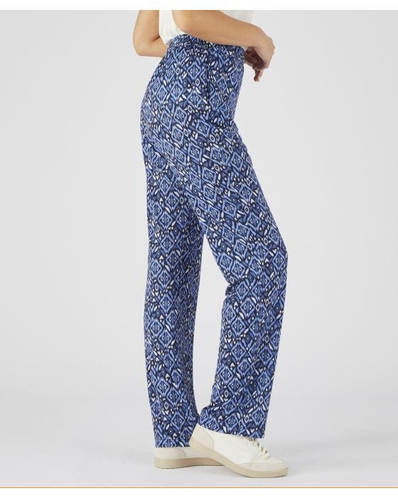Damart Print Pull-on Trousers
