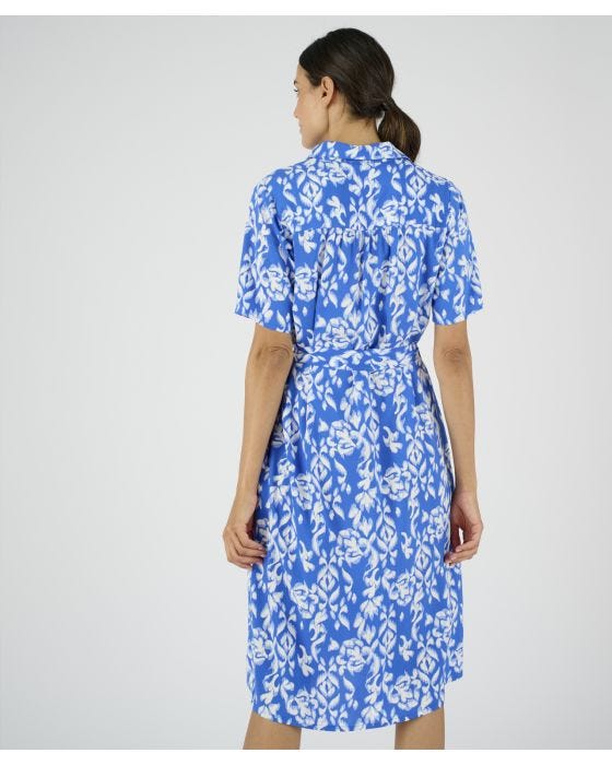 Damart Print Shirt Dress