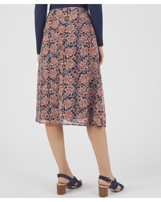 Damart Print Skirt
