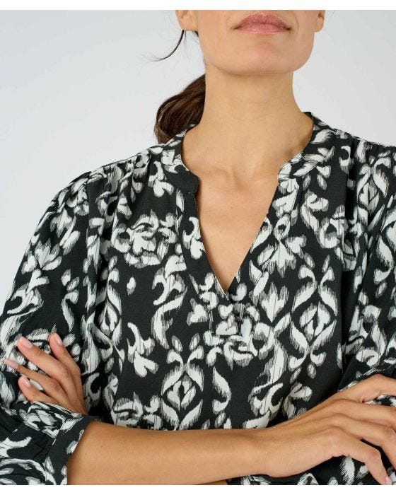Damart Printed Blouse