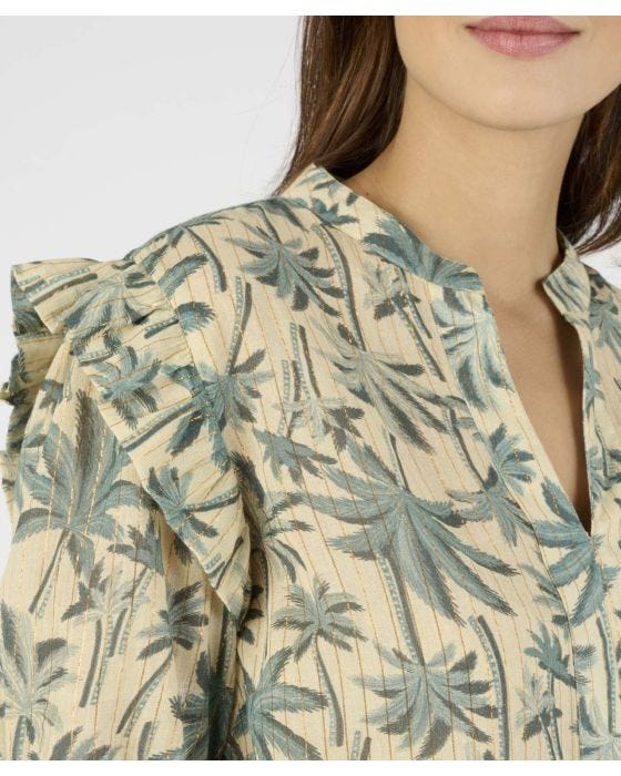 Damart Printed Blouse