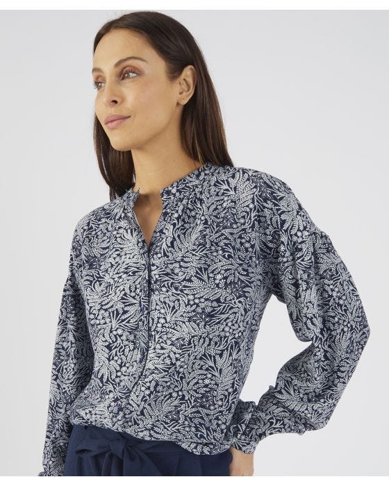 Damart Printed Blouse