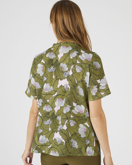 Damart Printed Blouse