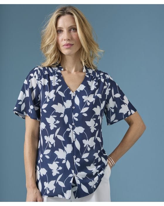 damart Printed Blouse