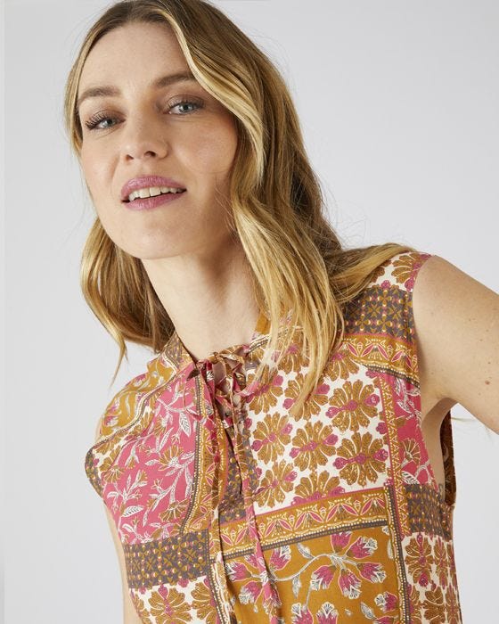 Damart Printed Blouse