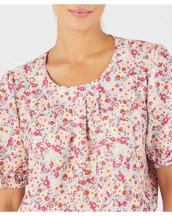 Damart Printed Blouse