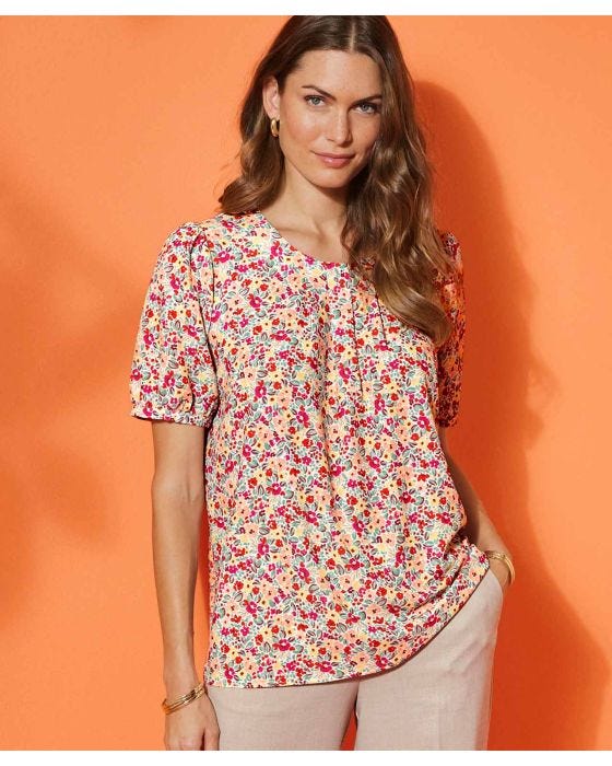 damart Printed Blouse