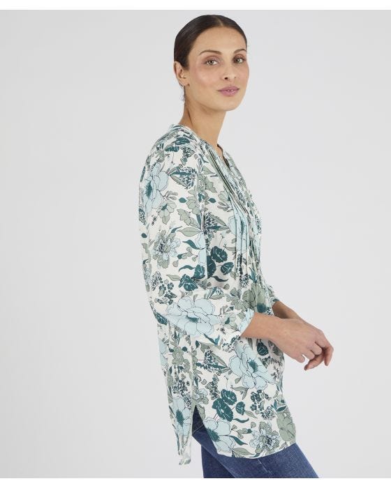 Damart Printed Floral Tunic
