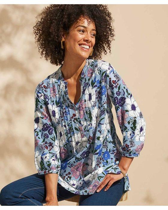 damart Printed Floral Tunic