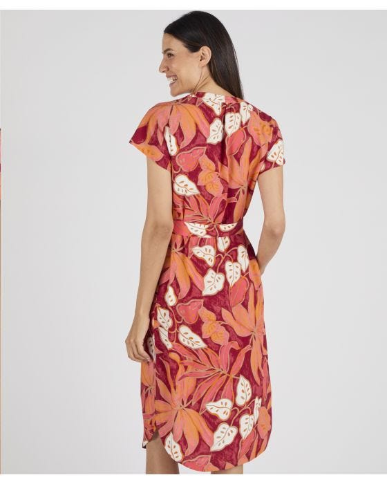 Damart Printed Kaftan Dress