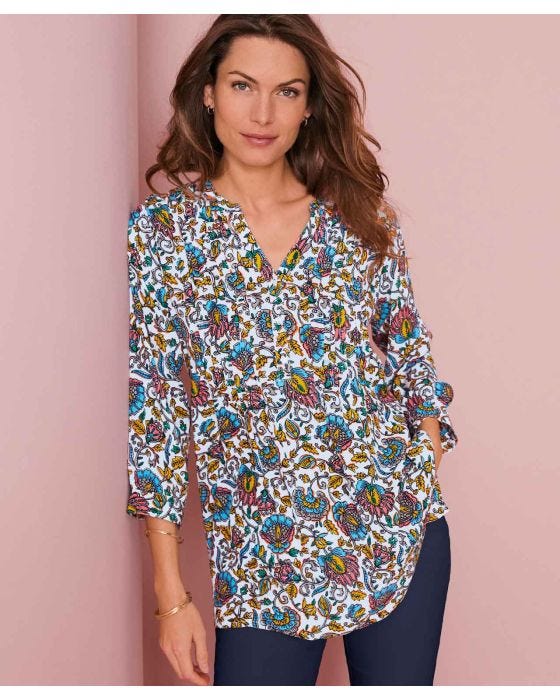 Damart Printed Tunic