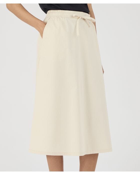 damart Pull-on Chambray Skirt