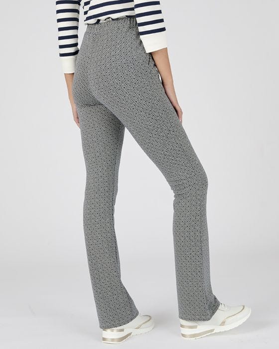 Damart Pull-on Jacquard Trousers