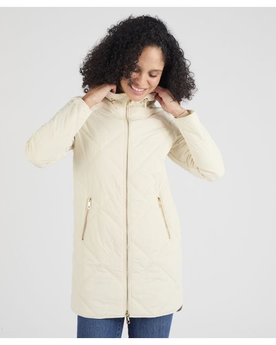 Damart Quilted Hooded Parka
