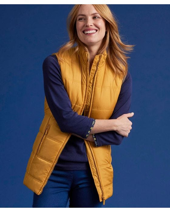 Damart Rain Bouncer Fleece Lined Gilet