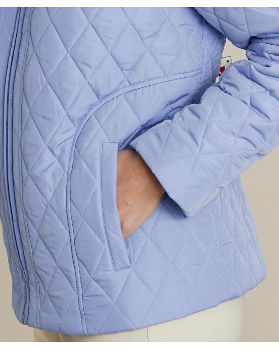 Damart Rain Bouncer Quilted High Neck Parka