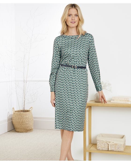 Damart Recycled Knitted Shift Dress