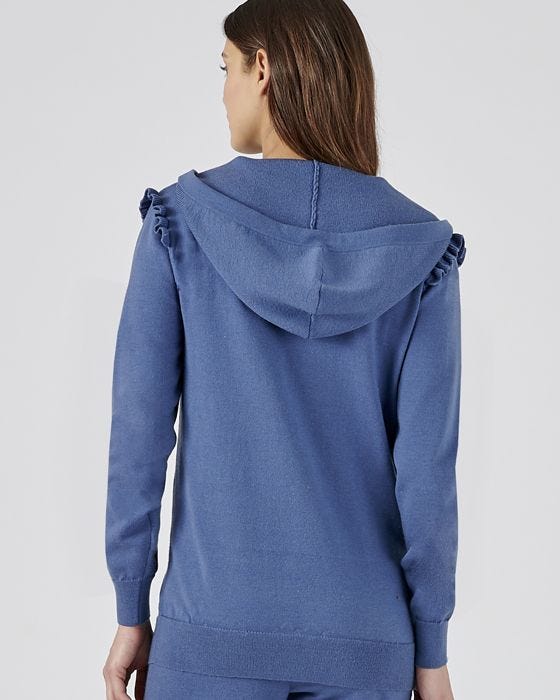 Damart Recycled Thermal Knitted Hoodie